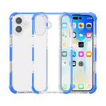 四角防震 TPU 混合壓克力手機殼，適用於 iPhone 17 Pro Max、iPhone 17 Pro、iPhone 17、iPhone Air