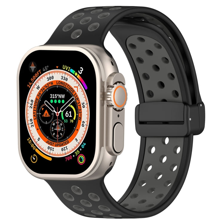 磁扣矽膠錶帶，適用於 Apple Watch Ultra 49mm，適用於 Apple Watch SE 2023 44mm，適用於 Apple Watch SE 2023 40mm