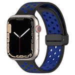 磁扣矽膠錶帶，適用於 Apple Watch 8 41mm，適用於 Apple Watch 8 45mm，適用於 Apple Watch Ultra 2 49mm