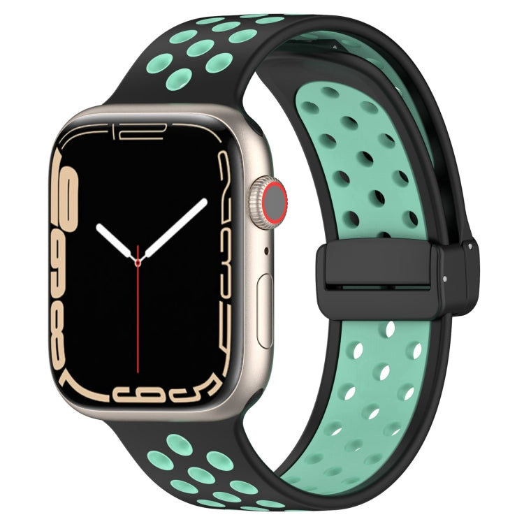 磁扣矽膠錶帶，適用於 Apple Watch 8 41mm，適用於 Apple Watch 8 45mm，適用於 Apple Watch Ultra 2 49mm