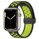 磁扣矽膠錶帶，適用於 Apple Watch 6 44mm，適用於 Apple Watch 5 44mm，適用於 Apple Watch 5 40mm