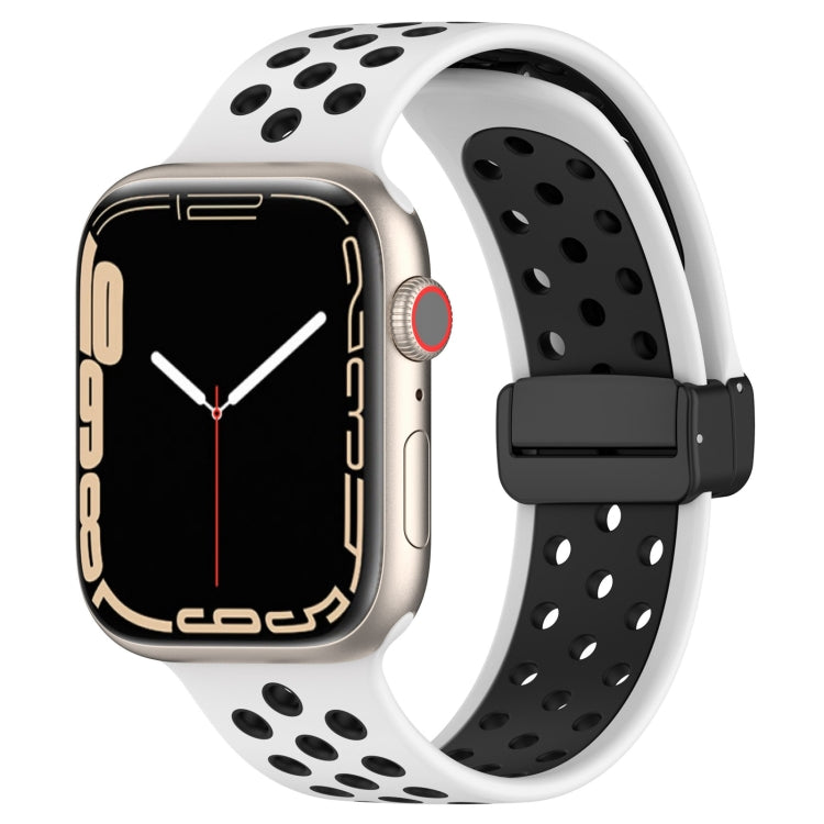 磁扣矽膠錶帶，適用於 Apple Watch 42mm，適用於 Apple Watch 38mm