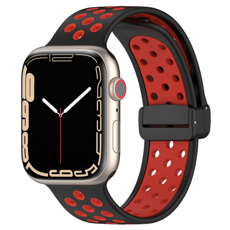 磁扣矽膠錶帶，適用於 Apple Watch 42mm，適用於 Apple Watch 38mm
