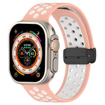 磁扣矽膠錶帶，適用於 Apple Watch Ultra 49mm，適用於 Apple Watch SE 2023 44mm，適用於 Apple Watch SE 2023 40mm