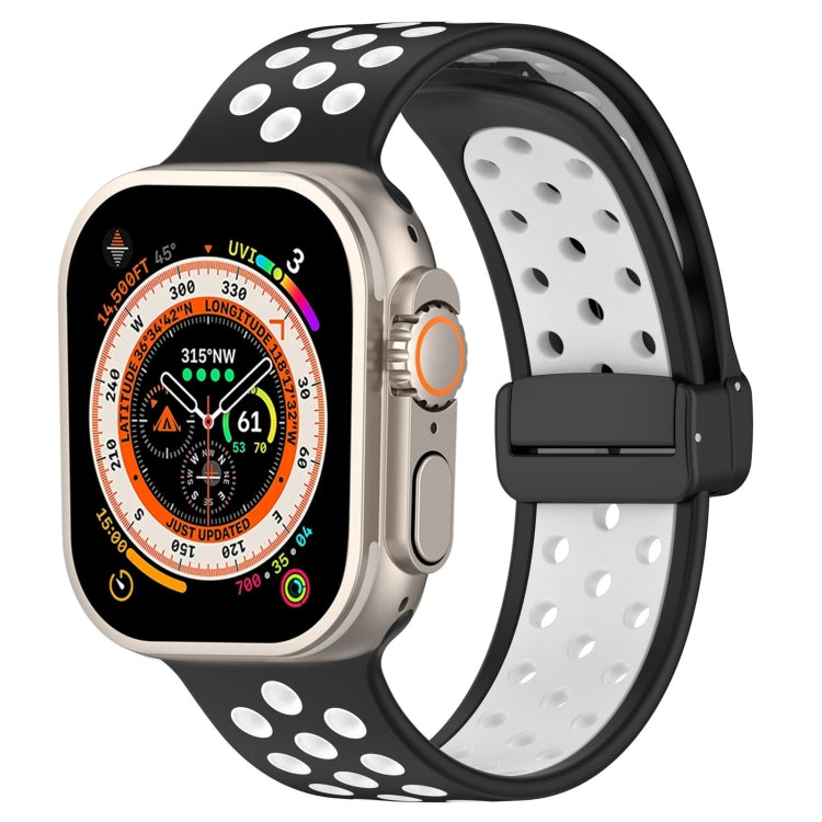 磁扣矽膠錶帶，適用於 Apple Watch Ultra 49mm，適用於 Apple Watch SE 2023 44mm，適用於 Apple Watch SE 2023 40mm