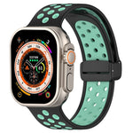 磁扣矽膠錶帶，適用於 Apple Watch Ultra 49mm，適用於 Apple Watch SE 2023 44mm，適用於 Apple Watch SE 2023 40mm