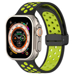 磁扣矽膠錶帶，適用於 Apple Watch 8 41mm，適用於 Apple Watch 8 45mm，適用於 Apple Watch Ultra 2 49mm