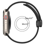 磁扣矽膠錶帶，適用於 Apple Watch SE 40mm，適用於 Apple Watch SE 44mm，適用於 Apple Watch 6 40mm