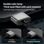 140W Type-C 轉 Magsafe 3 磁吸充電線，銀色，藍色