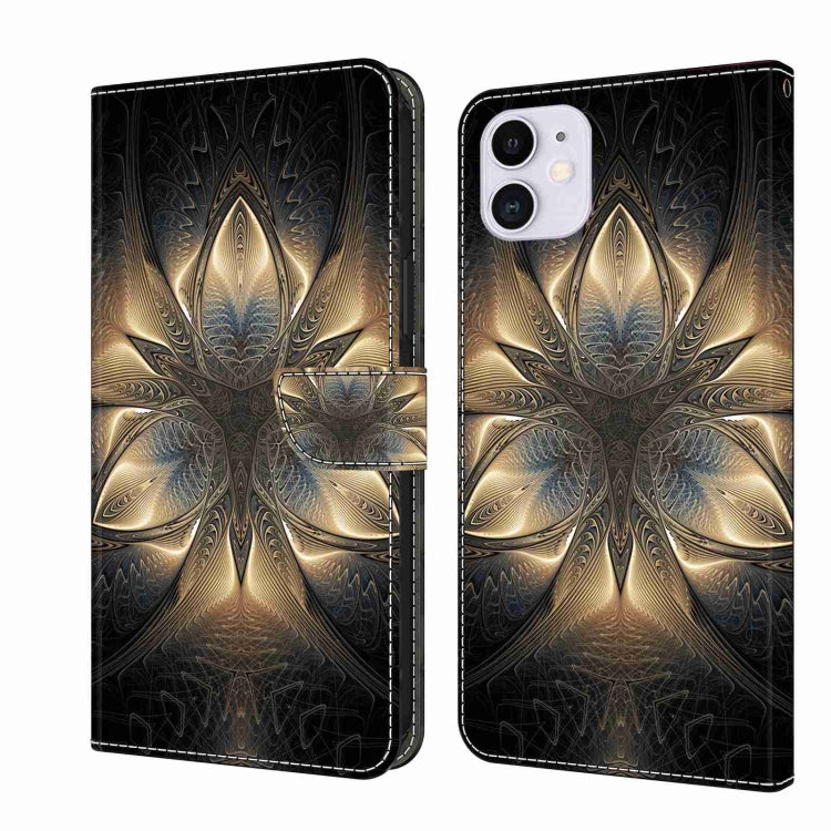 Crystal 3D Shockproof Protective Leather Phone Case, For iPhone 11 Pro Max, For iPhone 11