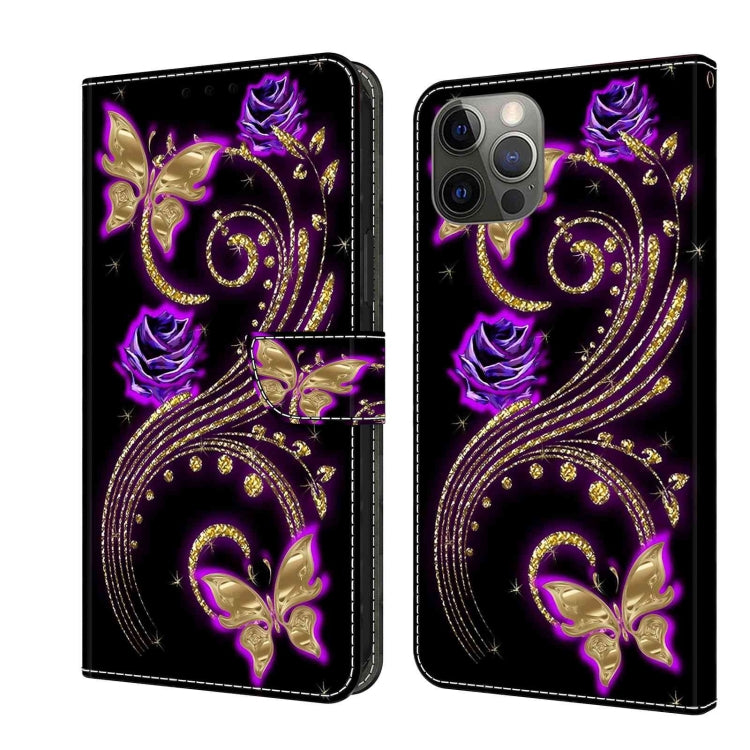 Crystal 3D Shockproof Protective Leather Phone Case, For iPhone 11 Pro, For iPhone X / XS