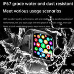 ET540 1.91 吋 IP67 防水矽膠錶帶智慧手錶，支援心電圖 / 非侵入式血糖測量，ET540（藍色），ET540（紅色）