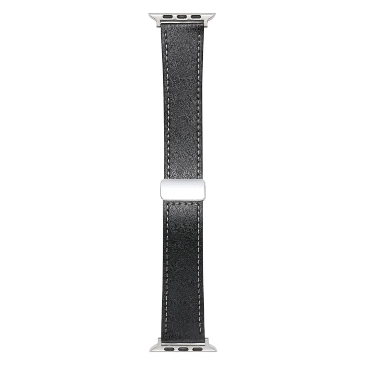 磁扣皮膚觸感皮革錶帶，適用於 Apple Watch Series 4 40mm，適用於 Apple Watch 38mm，適用於 Apple Watch Series 3 38mm，適用於 Apple Watch Series 3 42mm，適用於 Apple Watch Series 2 42mm，適用於 Apple Watch Series 2 38mm