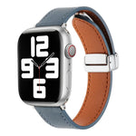 磁扣皮膚觸感皮革錶帶，適用於 Apple Watch Series 4 40mm，適用於 Apple Watch 38mm，適用於 Apple Watch Series 3 38mm，適用於 Apple Watch Series 3 42mm，適用於 Apple Watch Series 2 42mm，適用於 Apple Watch Series 2 38mm