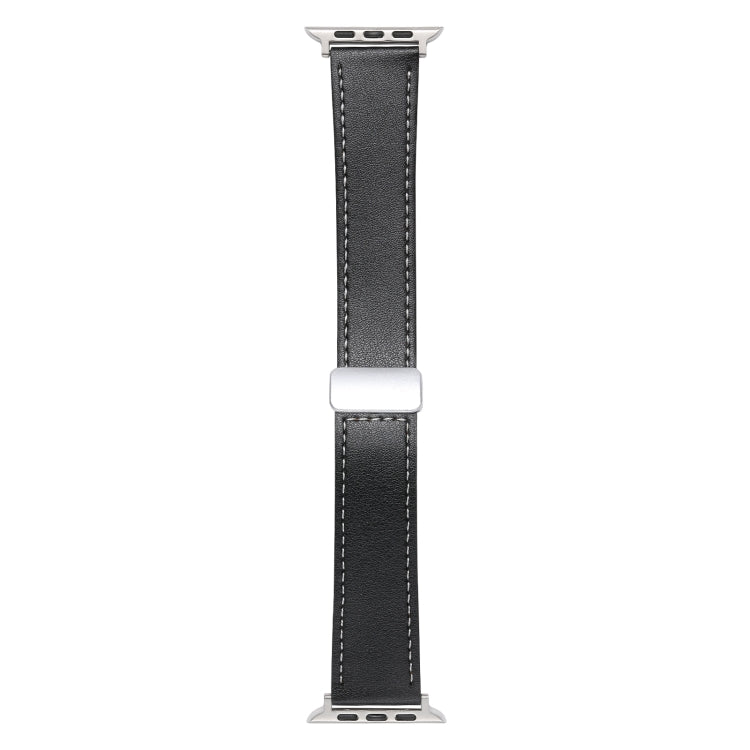 磁吸扣皮膚感皮革錶帶，適用於 Apple Watch SE 2023 44mm，Apple Watch Ultra 49mm，Apple Watch SE 2023 40mm，Apple Watch SE 2022 40mm，Apple Watch Series 9 41mm，Apple Watch SE 2022 44mm