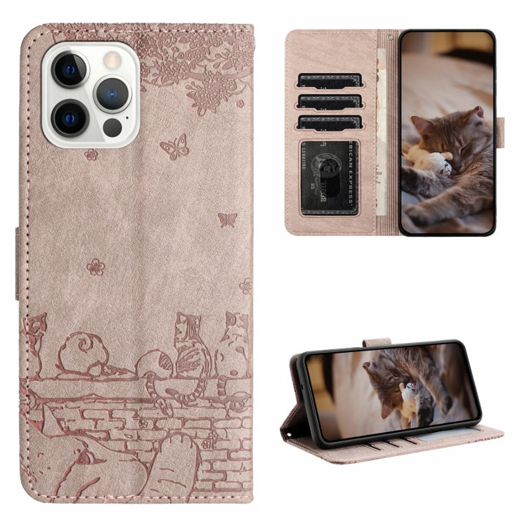 貓咪壓紋皮革手機殼附掛繩，適用於 iPhone 16e / 17e，適用於 iPhone 17 Pro Max，適用於 iPhone 17 Pro，適用於 iPhone 17，適用於 iPhone Air，適用於 iPhone 16 Pro Max，適用於 iPhone 16 Pro，適用於 iPhone 16 Plus，適用於 iPhone 16