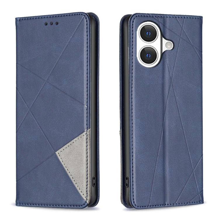菱形紋磁吸皮革手機殼，適用於 iPhone 17 Pro Max、iPhone 17 Pro、iPhone 17、iPhone Air、iPhone 16 Pro Max、iPhone 16 Pro、iPhone 16 Plus、iPhone 16