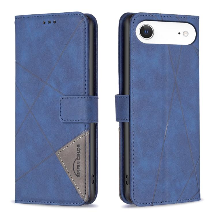 磁扣菱形紋皮革手機殼，適用於 iPhone 17 Pro Max、iPhone 17 Pro、iPhone 17、iPhone Air、iPhone 16 Pro Max、iPhone 16 Pro、iPhone 16 Plus、iPhone 16