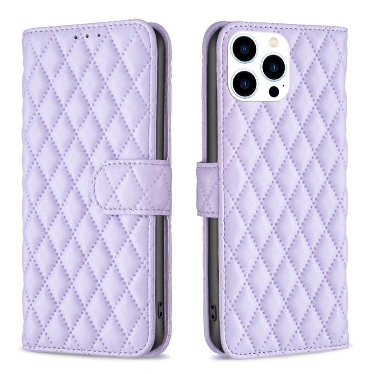 鑽石格紋錢包翻蓋皮革手機殼，適用於 iPhone 17e / 16e、iPhone 17 Pro Max、iPhone 17 Pro、iPhone 17、iPhone Air、iPhone 16 Pro Max、iPhone 16 Pro、iPhone 16 Plus