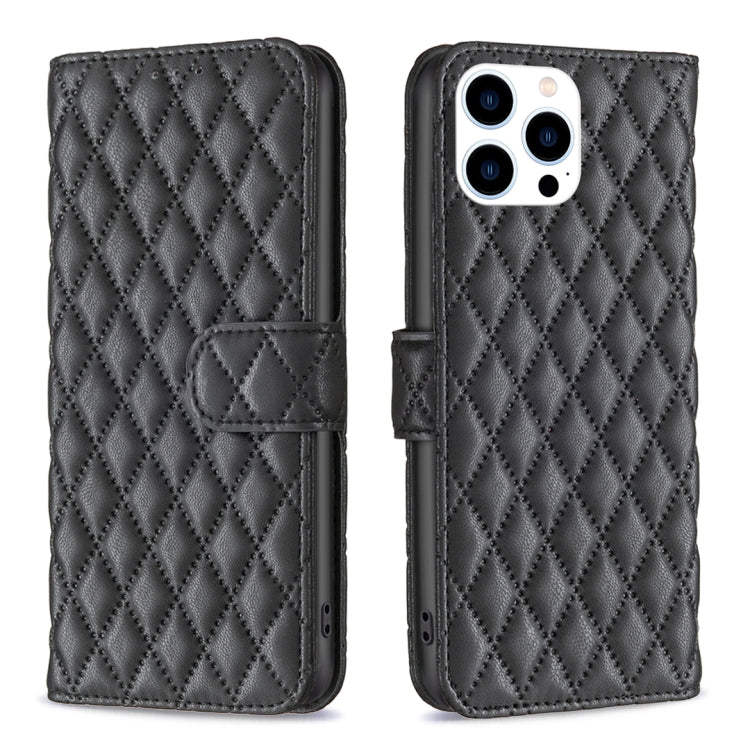 鑽石格紋錢包翻蓋皮革手機殼，適用於 iPhone 17e / 16e、iPhone 17 Pro Max、iPhone 17 Pro、iPhone 17、iPhone Air、iPhone 16 Pro Max、iPhone 16 Pro、iPhone 16 Plus