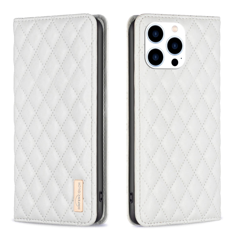 鑽石格紋磁吸皮革翻蓋手機殼，適用於 iPhone 17 Pro Max、iPhone 17 Pro、iPhone 17、iPhone Air、iPhone 16 Pro Max、iPhone 16 Pro、iPhone 16 Plus、iPhone 16