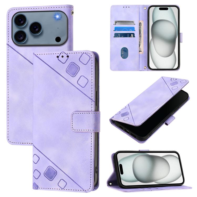 肌膚觸感壓紋皮革手機殼，適用於 iPhone 17 Pro Max、iPhone 17 Pro、iPhone 17、iPhone Air、iPhone SE 2024、iPhone 16 Pro Max、iPhone 16 Pro、iPhone 16 Plus