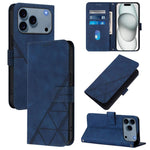 斜背3D壓紋翻蓋皮革手機殼，適用於 iPhone 16e / 17e、iPhone 17 Pro Max、iPhone 17 Pro、iPhone 17、iPhone Air、iPhone 16 Pro Max、iPhone 16 Pro、iPhone 16 Plus