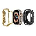 2 合 1 PC 混合 TPU 防護錶殼，適用於 Apple Watch Series 6 / 5 / 4 / SE 44mm，適用於 Apple Watch Series 6 / 5 / 4 / SE 40mm，適用於 Apple Watch Ultra 3 / 2 / 1 49mm，適用於 Apple Watch Series 9 / 8 / 7 45mm，適用於 Apple Watch Series 9 / 8 / 7 41mm