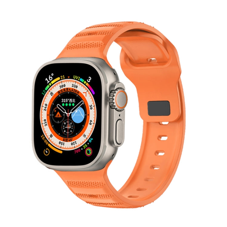 點狀紋理氟橡膠錶帶，適用於 Apple Watch Ultra 49mm，Apple Watch SE 2023 44mm，Apple Watch SE 2023 40mm，Apple Watch 8 41mm，Apple Watch Ultra 2 49mm，Apple Watch 8 45mm，Apple Watch SE 2022 40mm，Apple Watch 9 45mm