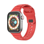點狀紋理氟橡膠錶帶，適用於 Apple Watch 42mm，Apple Watch 38mm