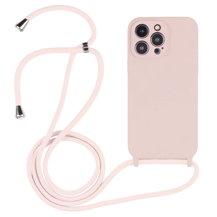 斜背掛繩液態矽膠手機殼，適用於 iPhone 16 Pro Max、iPhone 16 Pro、iPhone 16 Plus