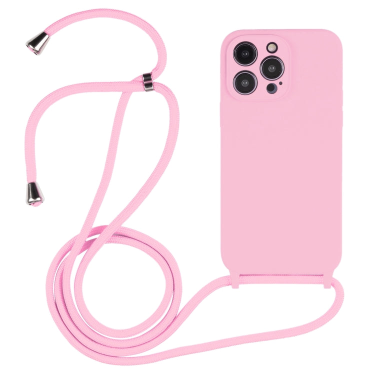 斜背掛繩液態矽膠手機殼，適用於 iPhone 16 Pro Max、iPhone 16 Pro、iPhone 16 Plus