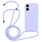 斜背掛繩液態矽膠手機殼，適用於 iPhone 17 Pro Max、iPhone 17 Pro、iPhone 17、iPhone Air