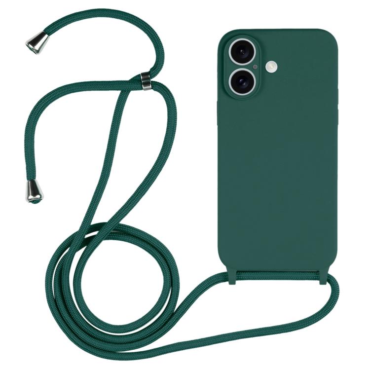 斜背掛繩液態矽膠手機殼，適用於 iPhone 17 Pro Max、iPhone 17 Pro、iPhone 17、iPhone Air