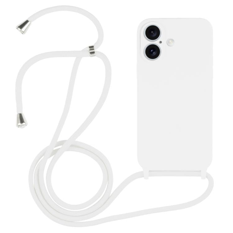 斜背掛繩液態矽膠手機殼，適用於 iPhone 17 Pro Max、iPhone 17 Pro、iPhone 17、iPhone Air