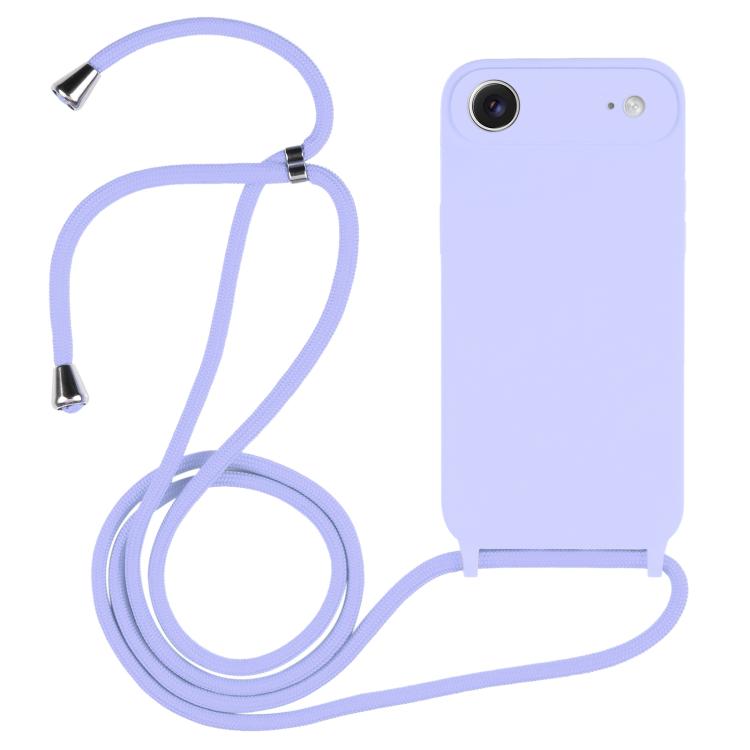 斜背掛繩液態矽膠手機殼，適用於 iPhone 17 Pro Max、iPhone 17 Pro、iPhone 17、iPhone Air