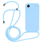斜背掛繩液態矽膠手機殼，適用於 iPhone 17 Pro Max、iPhone 17 Pro、iPhone 17、iPhone Air