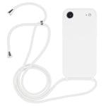 斜背掛繩液態矽膠手機殼，適用於 iPhone 17 Pro Max、iPhone 17 Pro、iPhone 17、iPhone Air