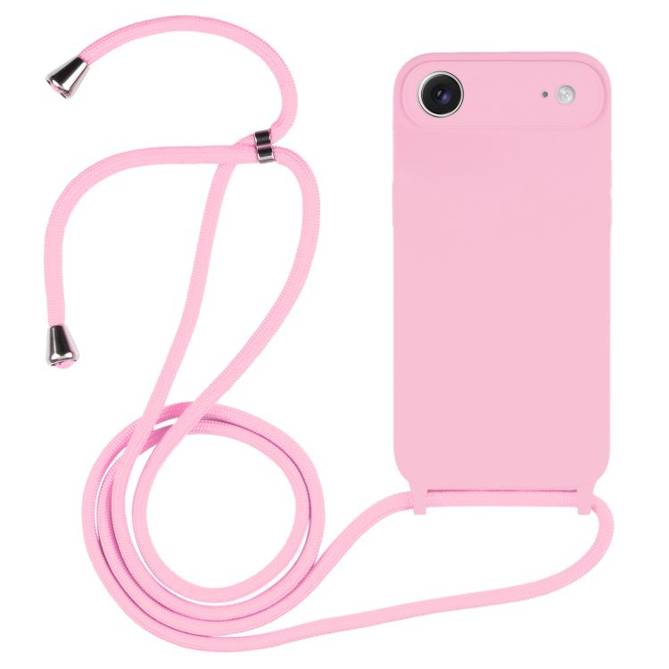 斜背掛繩液態矽膠手機殼，適用於 iPhone 17 Pro Max、iPhone 17 Pro、iPhone 17、iPhone Air