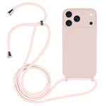 斜背掛繩液態矽膠手機殼，適用於 iPhone 17 Pro Max、iPhone 17 Pro、iPhone 17、iPhone Air
