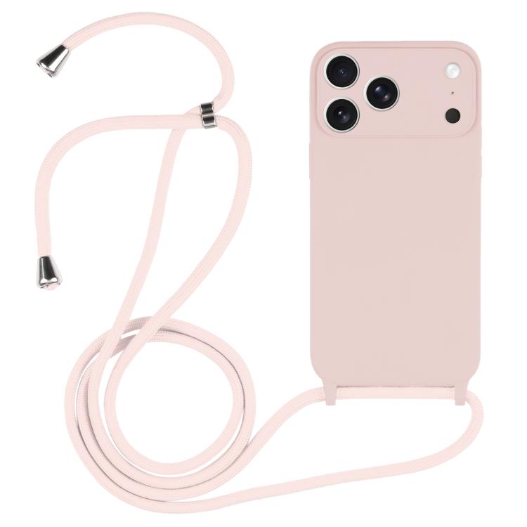 斜背掛繩液態矽膠手機殼，適用於 iPhone 17 Pro Max、iPhone 17 Pro、iPhone 17、iPhone Air