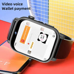 UNIWA X1S 1.9 吋 IP67 防水 4G Android 8.1 雙鏡頭智慧手錶，支援體溫測量，1G+8G，2G+16G