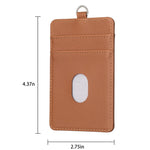 BFK15 Vertical ID Card Bag with Lanyard