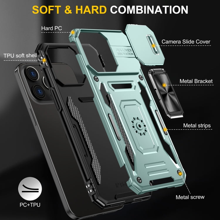 裝甲 PC + TPU 鏡頭保護手機殼，適用於 iPhone 16 Pro、iPhone 16 Plus、iPhone 16、iPhone 15 Pro Max、iPhone 15 Pro、iPhone 15 Plus