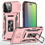 裝甲 PC + TPU 鏡頭保護手機殼，適用於 iPhone 16 Pro、iPhone 16 Plus、iPhone 16、iPhone 15 Pro Max、iPhone 15 Pro、iPhone 15 Plus