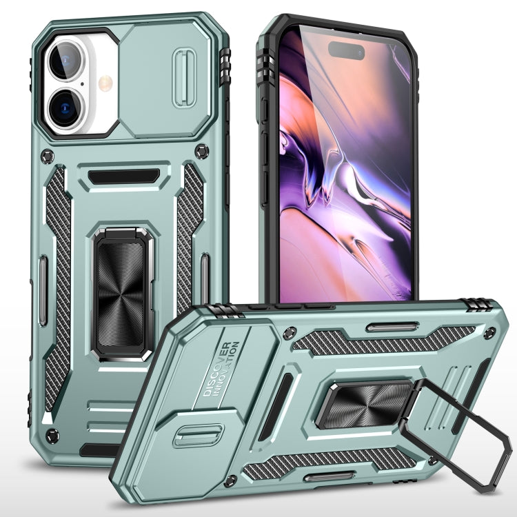裝甲 PC + TPU 鏡頭保護手機殼，適用於 iPhone 16 Pro、iPhone 16 Plus、iPhone 16、iPhone 15 Pro Max、iPhone 15 Pro、iPhone 15 Plus