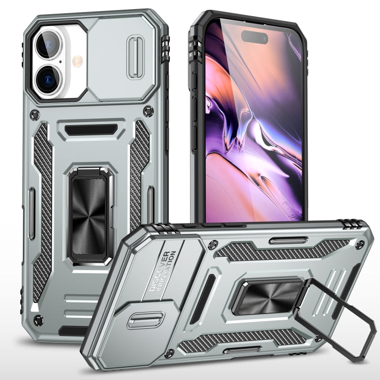 裝甲 PC + TPU 鏡頭保護手機殼，適用於 iPhone 16 Pro、iPhone 16 Plus、iPhone 16、iPhone 15 Pro Max、iPhone 15 Pro、iPhone 15 Plus