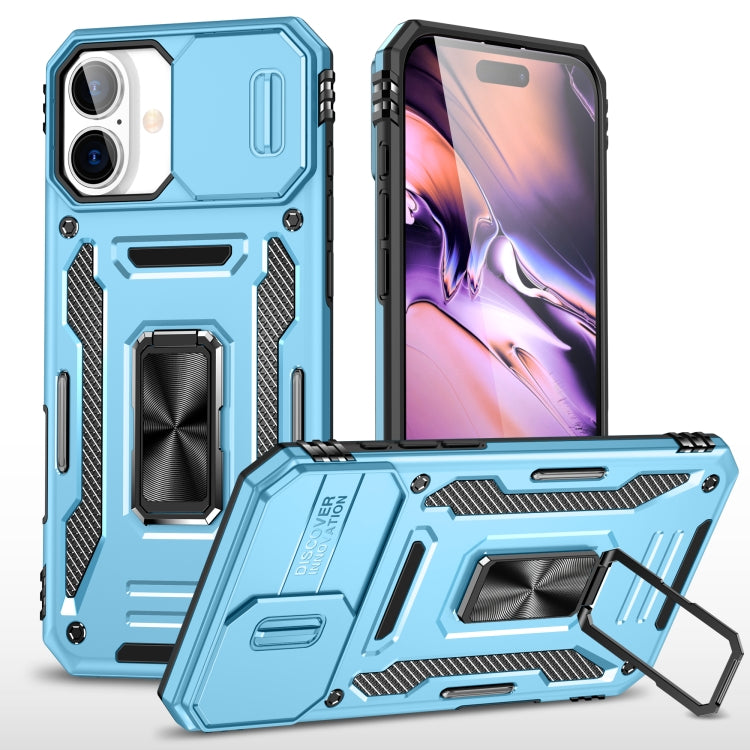 裝甲 PC + TPU 鏡頭保護手機殼，適用於 iPhone 16 Pro、iPhone 16 Plus、iPhone 16、iPhone 15 Pro Max、iPhone 15 Pro、iPhone 15 Plus