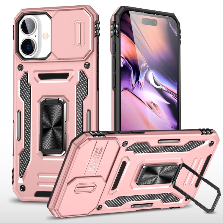 裝甲 PC + TPU 鏡頭保護手機殼，適用於 iPhone 16 Pro、iPhone 16 Plus、iPhone 16、iPhone 15 Pro Max、iPhone 15 Pro、iPhone 15 Plus