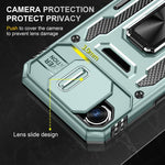 裝甲 PC + TPU 鏡頭保護手機殼，適用於 iPhone 17e / 16e、iPhone 17 Pro Max、iPhone 17 Pro、iPhone 17、iPhone Air、iPhone 16 Pro Max
